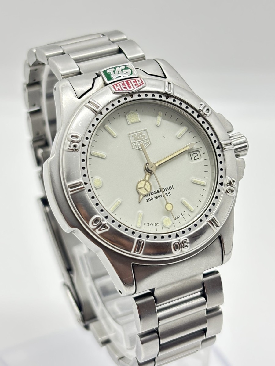 Near Mint] TAG Heuer Professional 999.713K Silver Dial Quartz