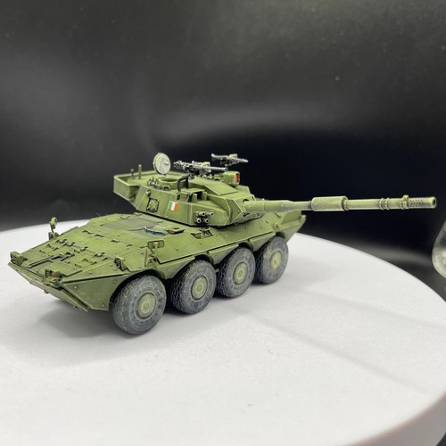 AM 1/72 Italy Centauro Tank Destroyer 120 mm/L45 Smoothbore Gun Finished Model - Picture 24 of 24