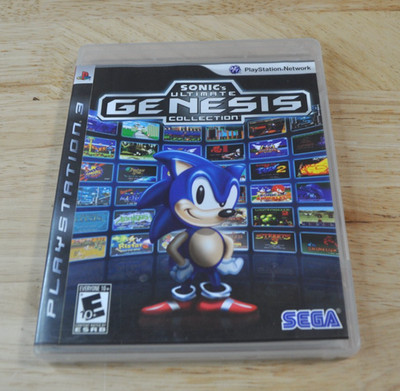 PS3 Sonic's Ultimate Genesis Collection(Playstation 3) W/ Case & Manual