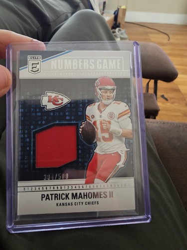 2024 Panini Donruss Elite Numbers Game Jerseys /500 Patrick Mahomes II #NG-PMA