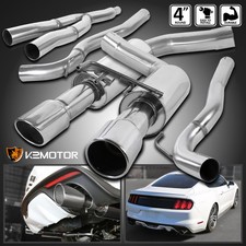 Fits 2015-2021 Mustang 2.3L EcoBoost Stainless Steel Dual Catback Exhaust System