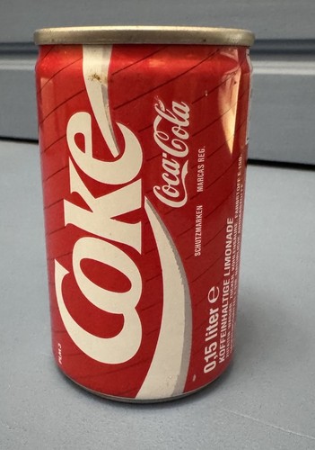Coca-Cola 1992 Juegos Olímpicos de Barcelona 3 idiomas 150 ml Coca-Cola Soda Pop Can 3 1/2" - Imagen 1 de 9