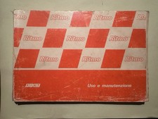 libretto uso e manutenzione FIAT RITMO