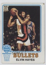 1973-74 Topps Elvin Hayes Willis Reed #95 HOF px8