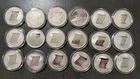 .999 Fine Silver 1 oz Rounds Arizona Memorial Museum Pearl Harbor WWII -18 Coins