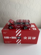 🔥 Kaido House x Mini GT 1/64 Datsun 510 Wagon Fire Dept 119 Red KHMG020 VHTF