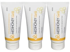 1-3pc Medihoney Gel Wound and Burn Dressing from Derma Sciences 1.5 oz New