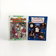 Plastic Canvas Corner Prize-Winning Christmas Ornaments Nativity Patterns Jingle
