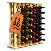 Weinregal Flaschenregal Weinflaschenhalter Weinbar FlaschenstäNder Kiefernholz