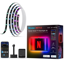 Govee Netflix DreamView T3S Smart TV Backlight 11.8ft for 55-65 inch TVs, Voic