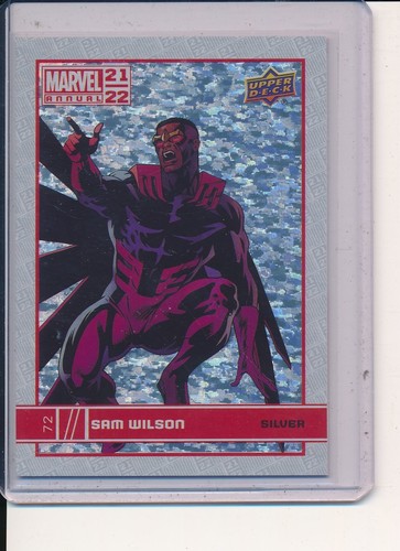 Sam Wilson [Purple Diamond] #72 Marvel 2021 Upper Deck Annual card