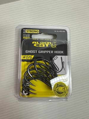 Black Cat Ghost Gripper Hook 2/0