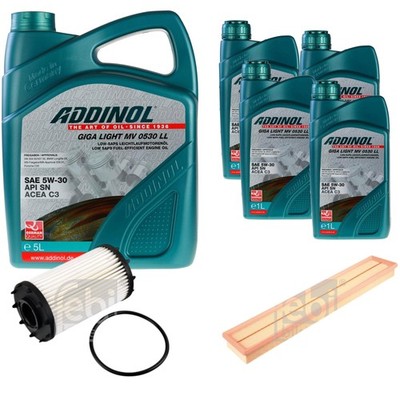 FEBI Inspektionspaket 9L ADDINOL GIGA LIGHT MV 0530 LL für Porsche Panamera