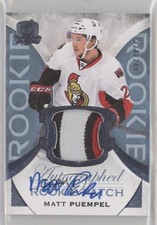 2015-16 Upper Deck The Cup Rookie 224/249 Matt Puempel #177 Patch Auto 1oo8