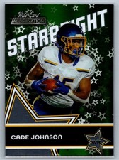 2021 Wild Card Alumination #SB-22 Cade Johnson Starbright Green