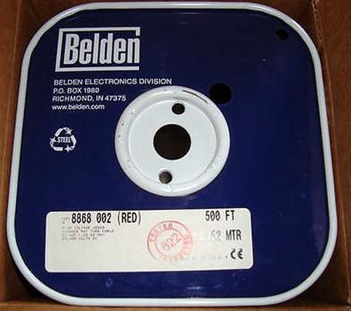 Belden 25KV Cable, 22G cable with Korona-Guard Insulation -10ft Length - Picture 2 of 2