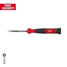Milwaukee 48-22-2931 4-in-1 TORX Security Multi-Bit Screwdriver Open Box 