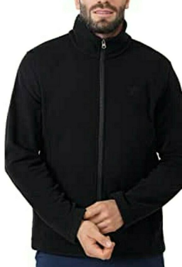 CAMEL CROWN Men Full Zip Fleece Jackets with Pockets Soft Polar 