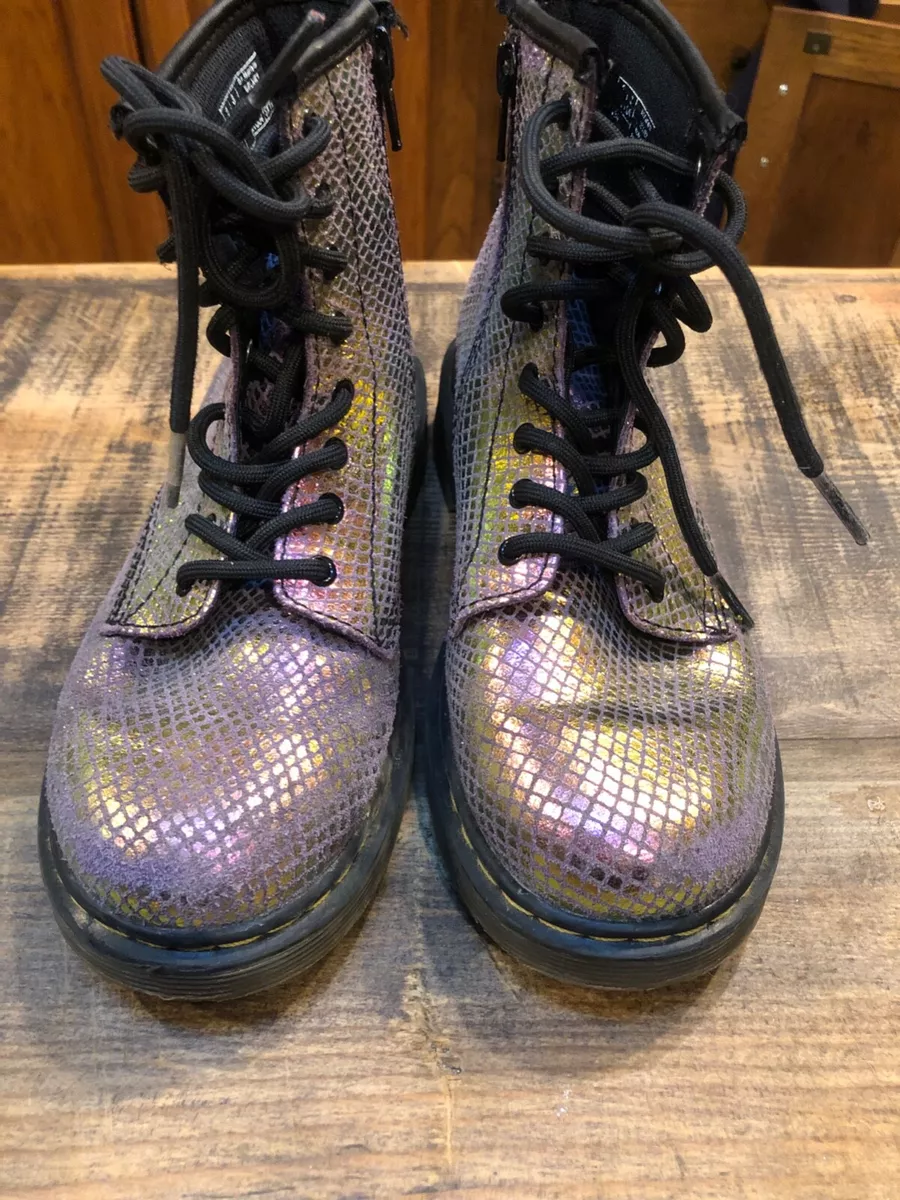 Dr martens shop delaney glitter