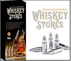 Whiskey Stone Bullets  Stainless Steel  Xmas Gift