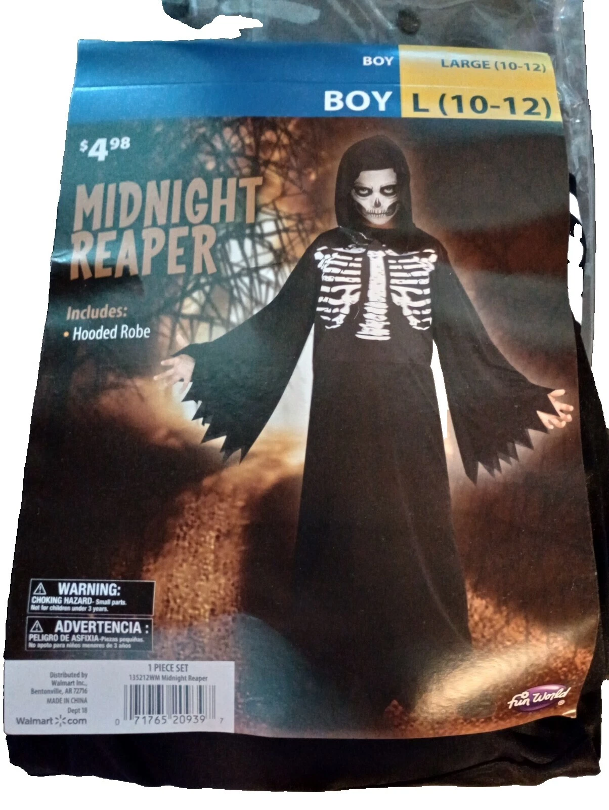 Disfraces de Halloween Fun World Sintético Para Niños