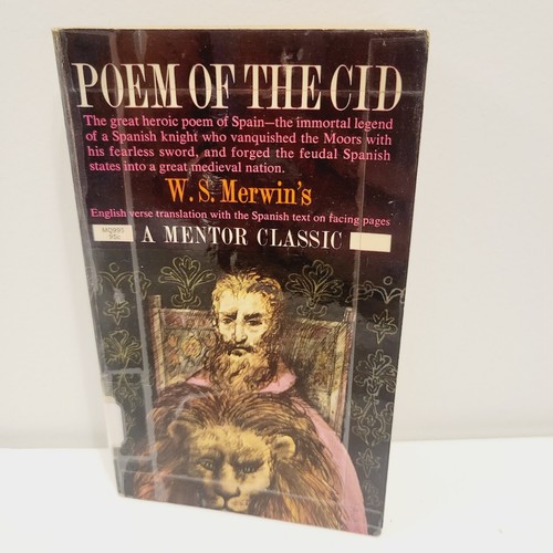 The Poem of the Cid by W. S. Merwin 2nd Printing