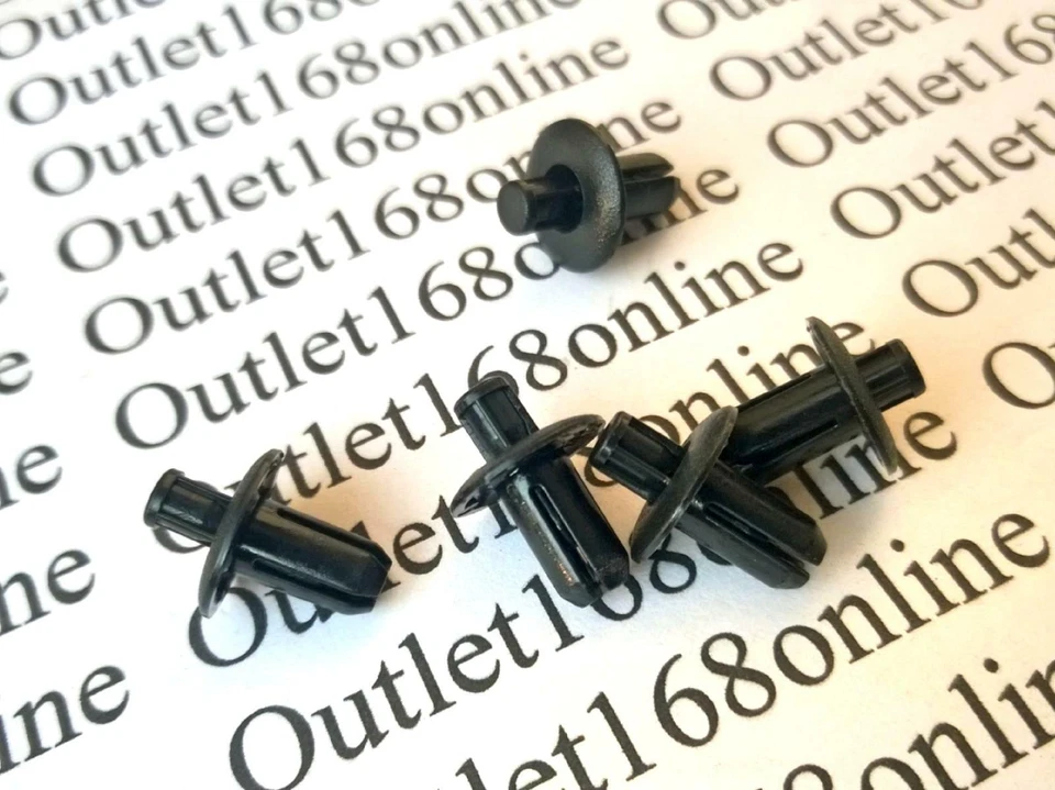 5 шт. новые заклепки обтекателя корпуса Kawasaki Versys-X 300 92039-0707 черные - Изображение 2 из 4