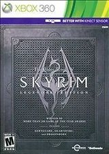 The Elder Scrolls V Skyrim Legendary Edition (Microsoft Xbox 360) Ship Disc Avai