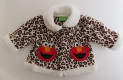NWT Sesame Street Infant Girls Elmo Peek A Boo Tiered Dress 0-3 Mos 3-6 Mos