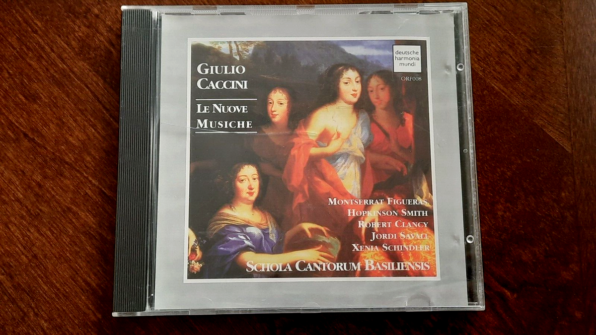 Giulio Caccini: Le Nuove Musiche / Montserrat Figueras (CD