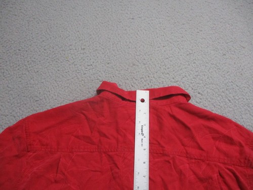 Stanford Cardinal Tommy Bahama Hemd Herren Extra Large Rot 100% Seide College - Bild 8 von 12