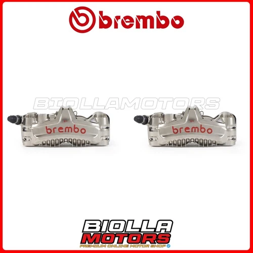220D60030 BREMSSATTEL SATZ BREMBO RADIAL GP4-MS 108 MM CNC SUZUKI B-KING GSX 130