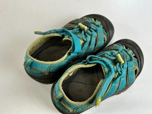 KEEN Toddler Kids Green Water Sandals Shoes Size 11 Hiking Camping Waterproof - Picture 7 of 10