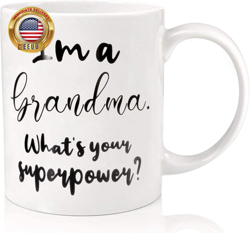 Mothers Day Gifts for Grandma,11Oz Novelty Coffee Mug for Grandmother,Funny Gran
