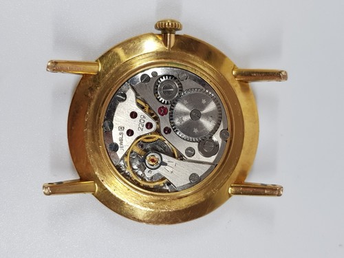 Vostok Uhr mit Rakete auf dem Zifferblatt, UdSSR, Uhrwerk 2209, vergoldet, AU Markierung o - Bild 10 von 12