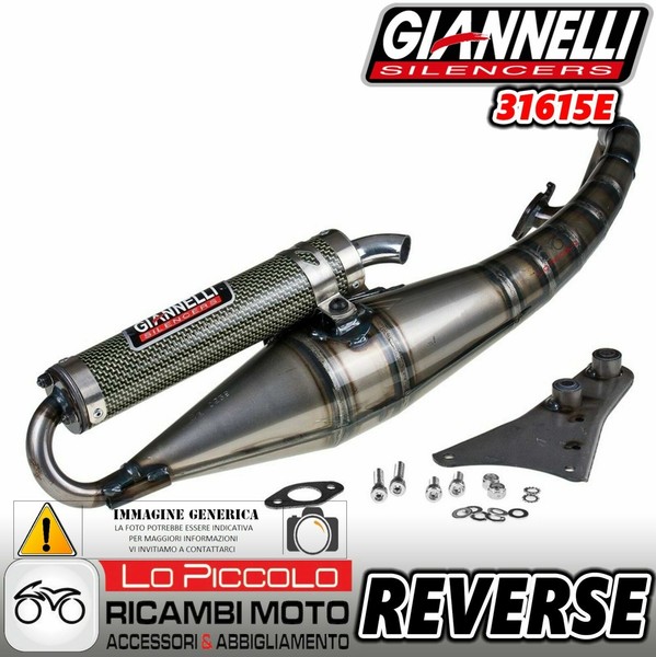 31615E SchalldäMpfer Giannelli Erweiterung Umgekehrte Keeway Focus 50 2006-image