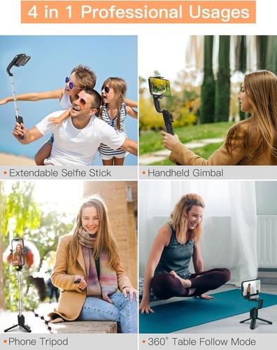 Estabilizador Gimbal Para Celular Iphone Youtuber De Stabilizer Pro El Mejor NEW - Picture 7 of 9