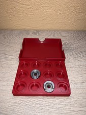 Boite de rangement rouge pour shell holder ( lee, lyman, hornady, rcbs etc...)