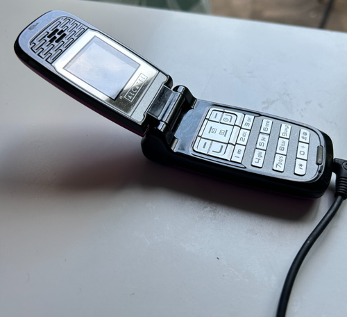 ALCATEL One Touch OT-E256 Mobile Phone RARE in purple working - Zdjęcie 5 z 5