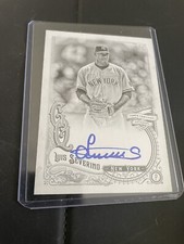 2017 Topps Gypsy Queen Luis Severino black & White autograph auto Yankees /99