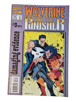 Wolverine and The Punisher Damaging Evidence No.3 December 1993
