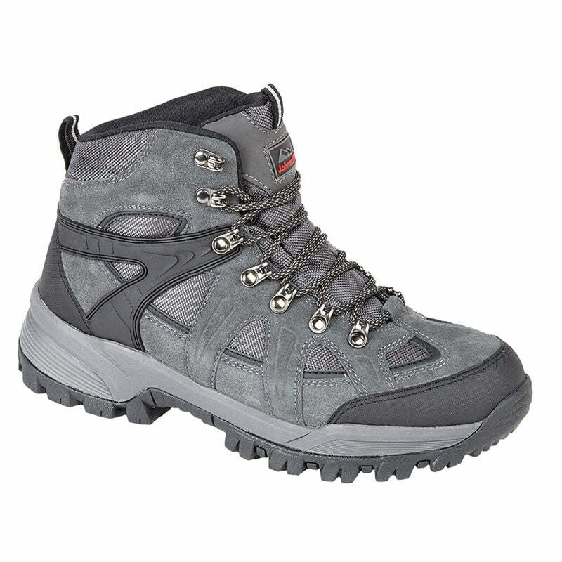 MENS WALKING BOOTS,SIZES 4-13,WATERPROOF,BREATHABLE,HIKING,LIGHTWEIGHT,JOHNCLIFF
