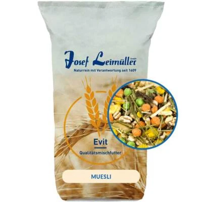 Nagermüsli Kaninchenfutter Hasenfutter 10 kg Leimüller