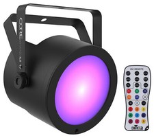 Chauvet DJ COREpar UV 120 ILS UV COB LED D-Fi USB DMX Par Can Wash Light Remote