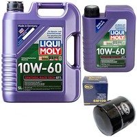 MotoröL Set GT1 10W-60 Liqui Moly 6 Liter + ÖLfilter FüR Opel Frontera A Rover