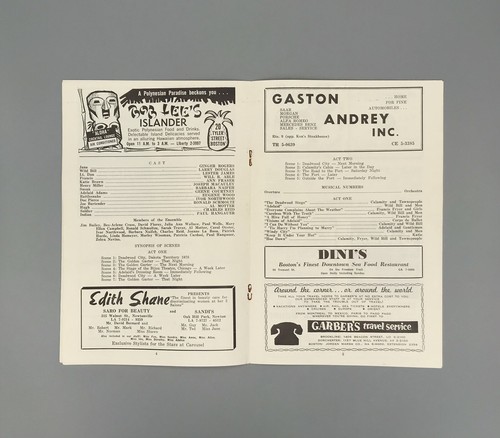Ginger Rogers ""Calamity Jane"" 1962 signiertes Playbill Karussell Theater Will B. Able ""Able - Bild 8 von 24