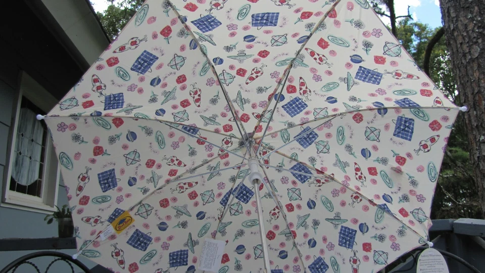 Nuevo con etiquetas Paraguas ShedRain Kids Endure the Elements Diseño BLAST OFF 24" Guerra de por vida Foto 4 de 4