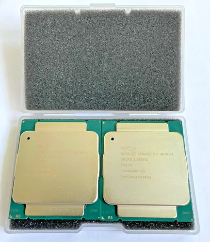 2x Intel Xeon Processor E5-2670 V3 30MB Cache 2.30GHz 12-Core FCLGA