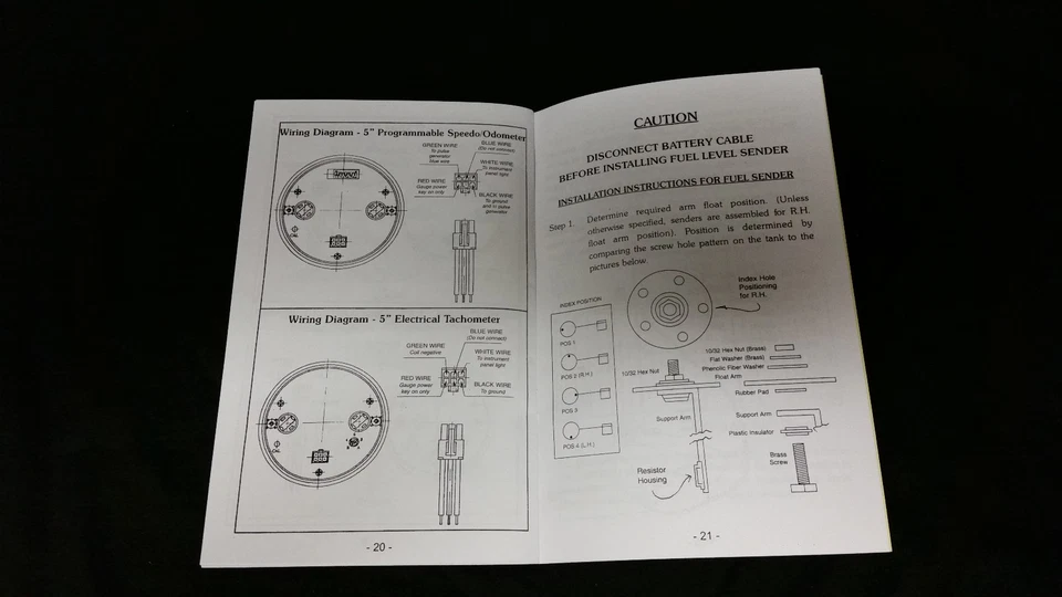 Ford Car Gauge Cluster 1956 negro Foto 4 de 4