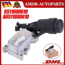 Ölfiltergehäuse Ölkühler + Ölfilter für Mercedes-Benz W204 W205 W212 B906 W447